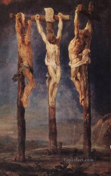 三つの十字架 バロック ピーター・パウル・ルーベンス Oil Paintings